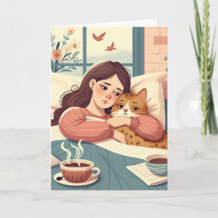 Cartão Amor e Apoio a Alguém com Doença Crônica