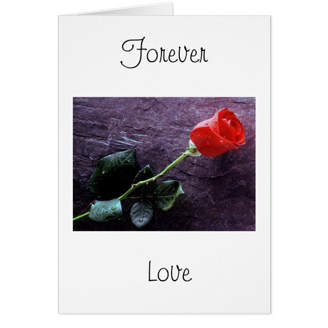 Cartão amor eterno (Frente)