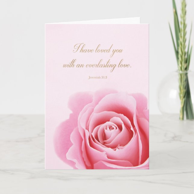 Cartão Amor eterno (Frente)