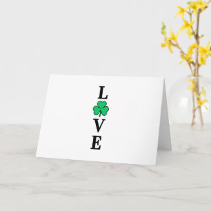 Cartão AMOR irlanda Cobertor Irlandês Para Todos os Fins
