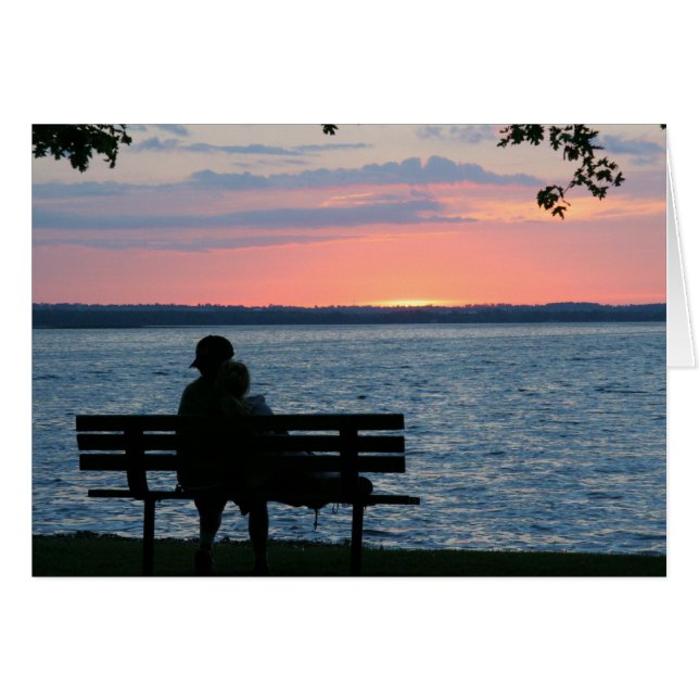 Cartão Amor Jovem, Amor Para Sempre (Frente Horizontal)