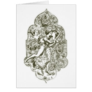 Cartão Amor medieval