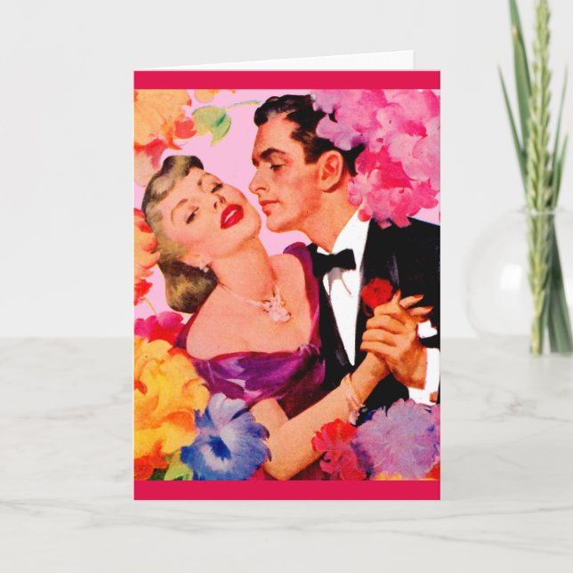 Cartão amor na floração (Frente)