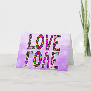 Cartão Amor Não há palavras para o quanto eu te amo