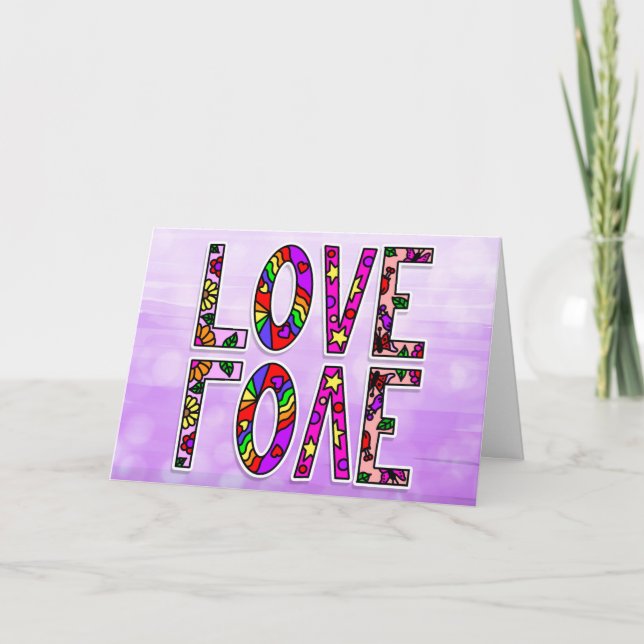 Cartão Amor | Não há Palavras para Quanto Eu Te Amo  (Frente)