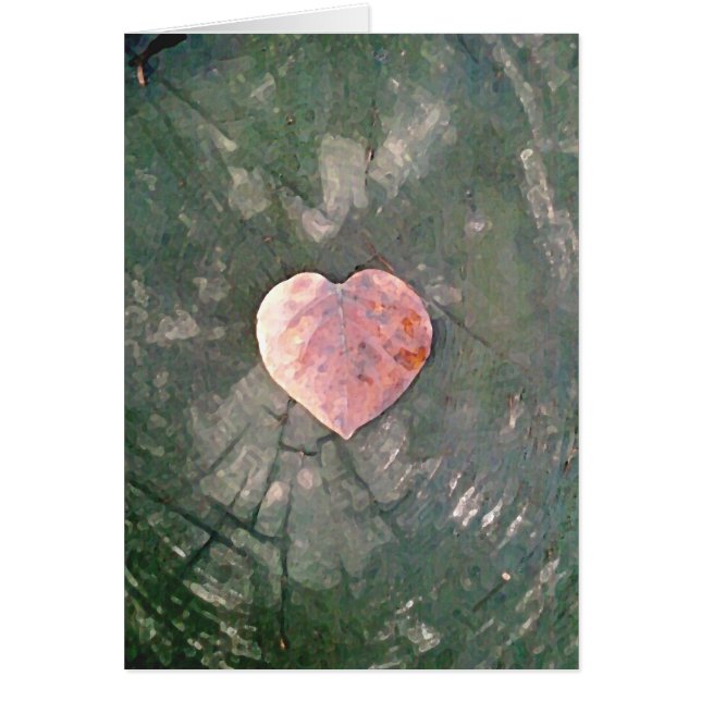 Cartão Amor natural, IIII (Frente)