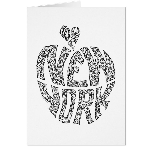 CARTÃO AMOR NEW YORK (Frente)