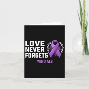 Cartão Amor Nunca Esquece Heimer Purple Ribbon Heimerheim