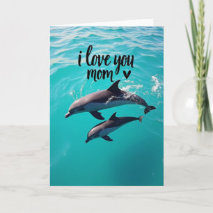 Cartão Amor Oceânico Mãe