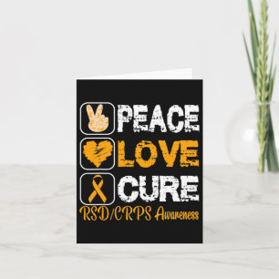 Cartão Amor Paz Cura Rsd Crps Consciência