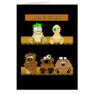 Cartão Amor perdido & encontrado