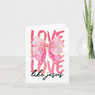 Cartão Amor Rosa Como Jesus Rosa Cristã Crente de Deus 