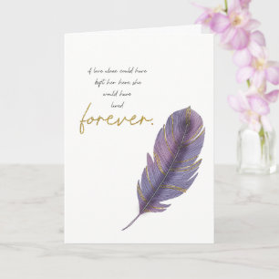 Cartão Amor Sozinha Simpatia Perda Por Ela