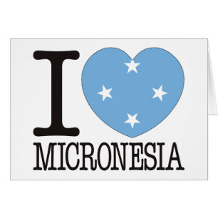 Cartão Amor v2 de Micronesia