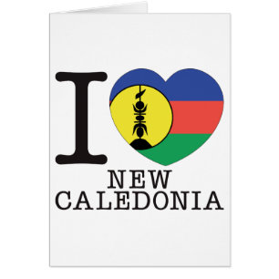 Cartão Amor v2 de Nova Caledônia