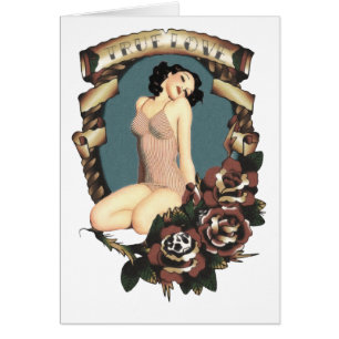 Cartão Amor verdadeiro