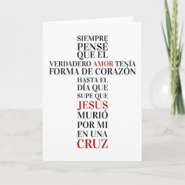 Cartão Amor verdadeiro