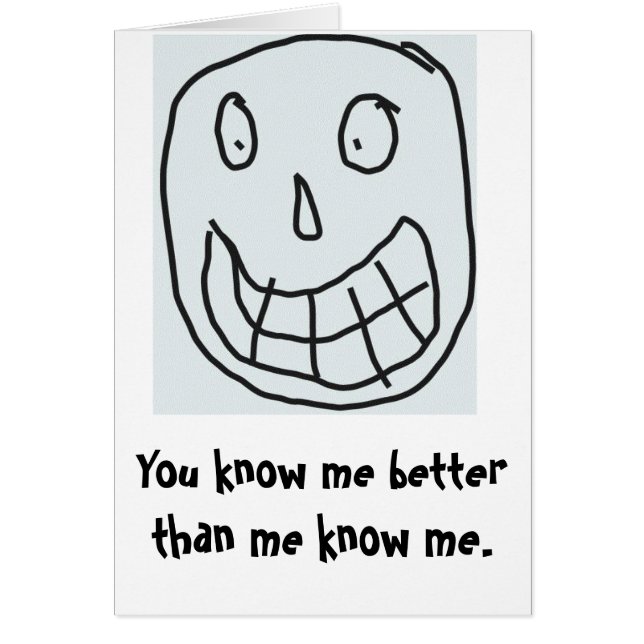 Cartão Amor verdadeiro (Frente)