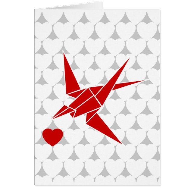 Cartão Amor vivo longo (Frente)