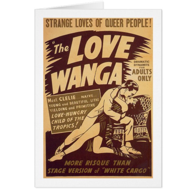 Cartão Amor Wanga (Frente)