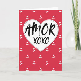 Cartão Amor xoxo