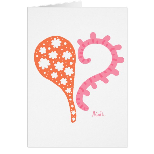 Cartão amore namorados (Frente)