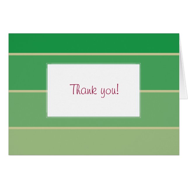 Cartão Amostras de tinta verde brilhante (Frente Horizontal)