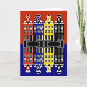 Cartão Amsterdam Architecture - Merchants' houses