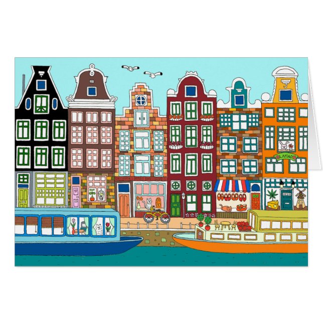 Cartão Amsterdão (Frente Horizontal)