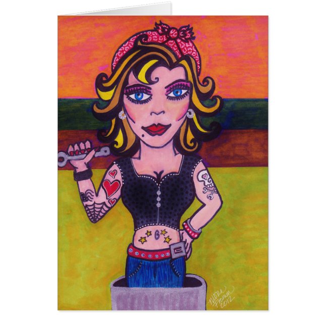 Cartão "Amy " (Frente)