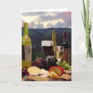 Cartão An Afternoon in Wine Country