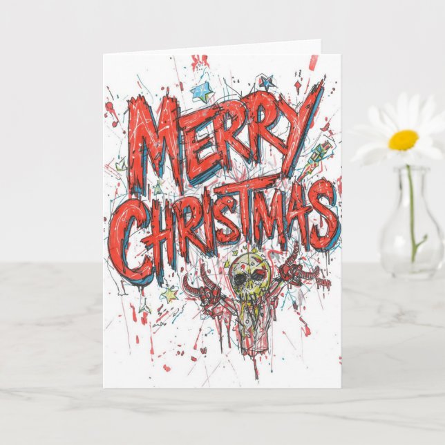 Cartão An alternative christmas card (Planta pequena)