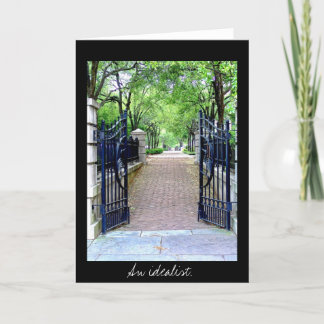 Cartão An idealist.