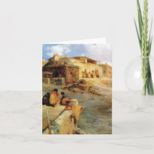 Cartão An Indian Pueblo Laguna New Mexico - 1906