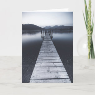 Cartão An Old Pier Portrait