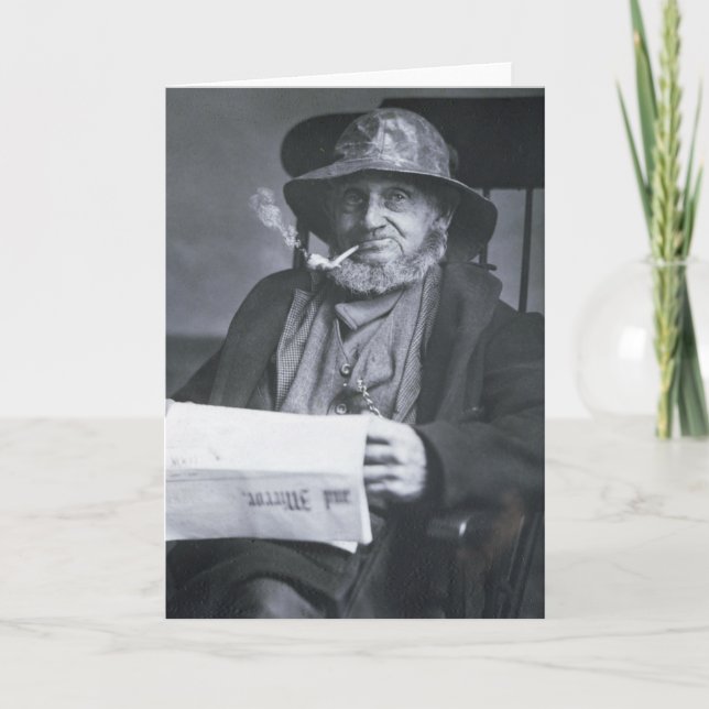 Cartão An Old Salt (Frente)