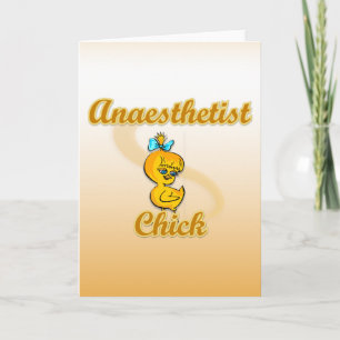 Cartão Anaesthetist Chick