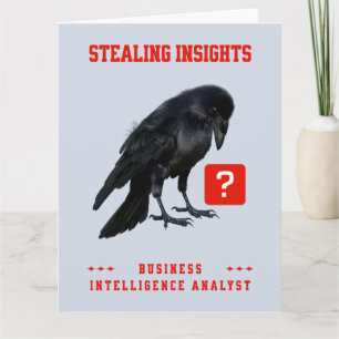 Cartão Analista de Inteligência de Negócios Crow