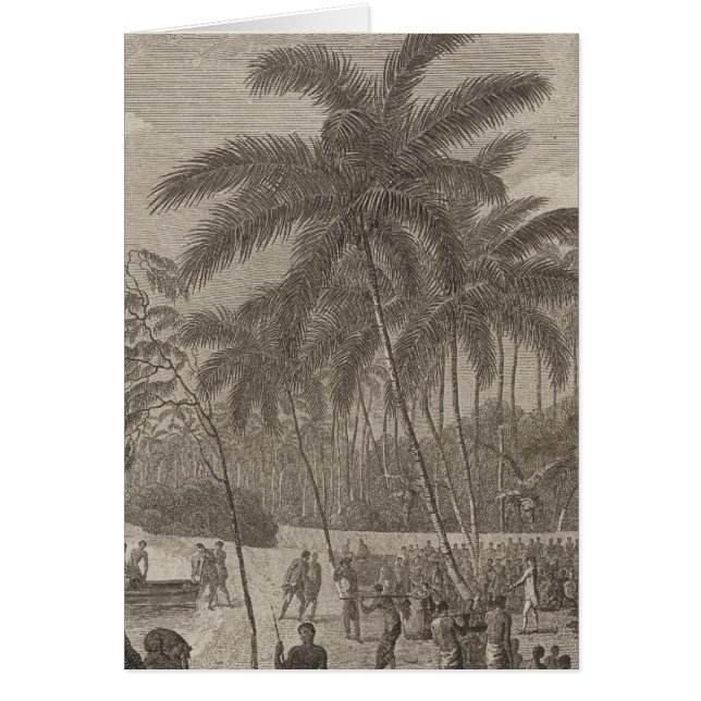 Cartão Anamoka, Tonga (Frente)