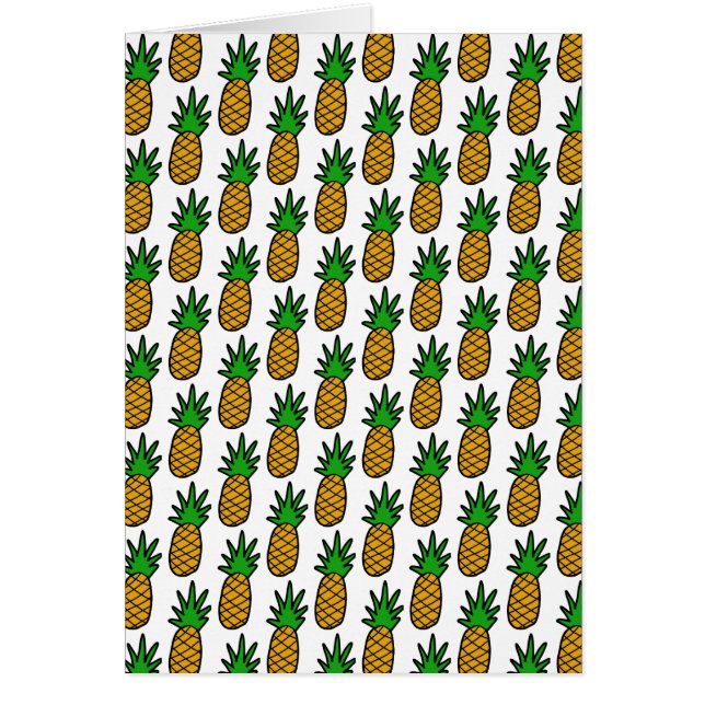 Cartão Ananás (Frente)