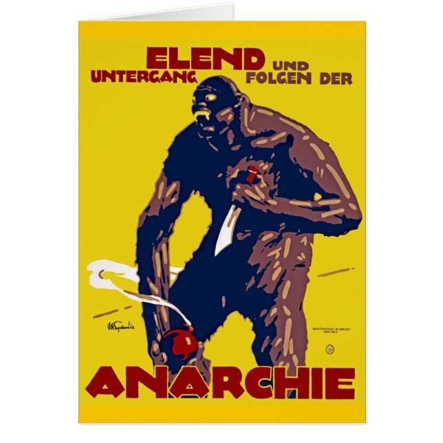 Cartão Anarchie (Frente)