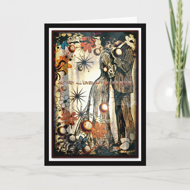 Cartão ...and they all lived happily ever after (Frente)