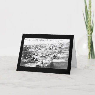 Cartão Andersonville Prison, GA 1864
