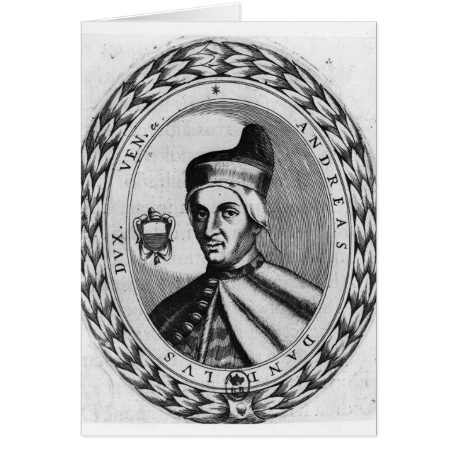 Cartão Andrea Dandolo (Frente)