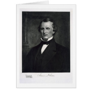 Cartão Andrew Johnson (1808-75), 17º Presidente da ONU