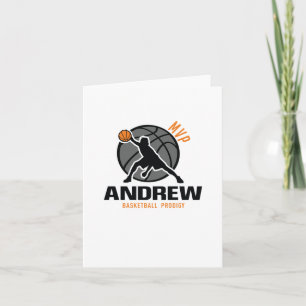 Cartão Andrew Mvp Jogador Personalizado De Basquete Prodí