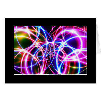 Cartão Aneis de diamante eclípticos