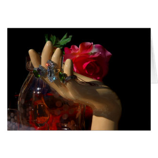 Cartão Anéis em seus dedos