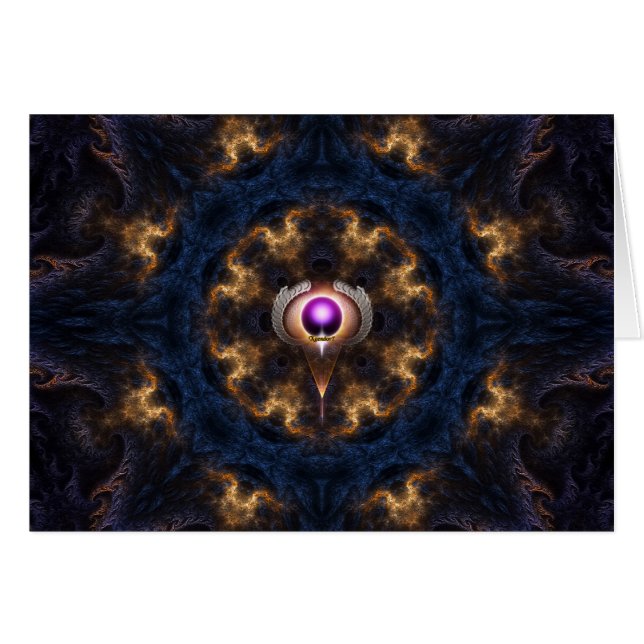 Cartão Anel De Fogo De Dragões (Frente Horizontal)