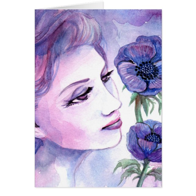 Cartão Anemone (Frente)